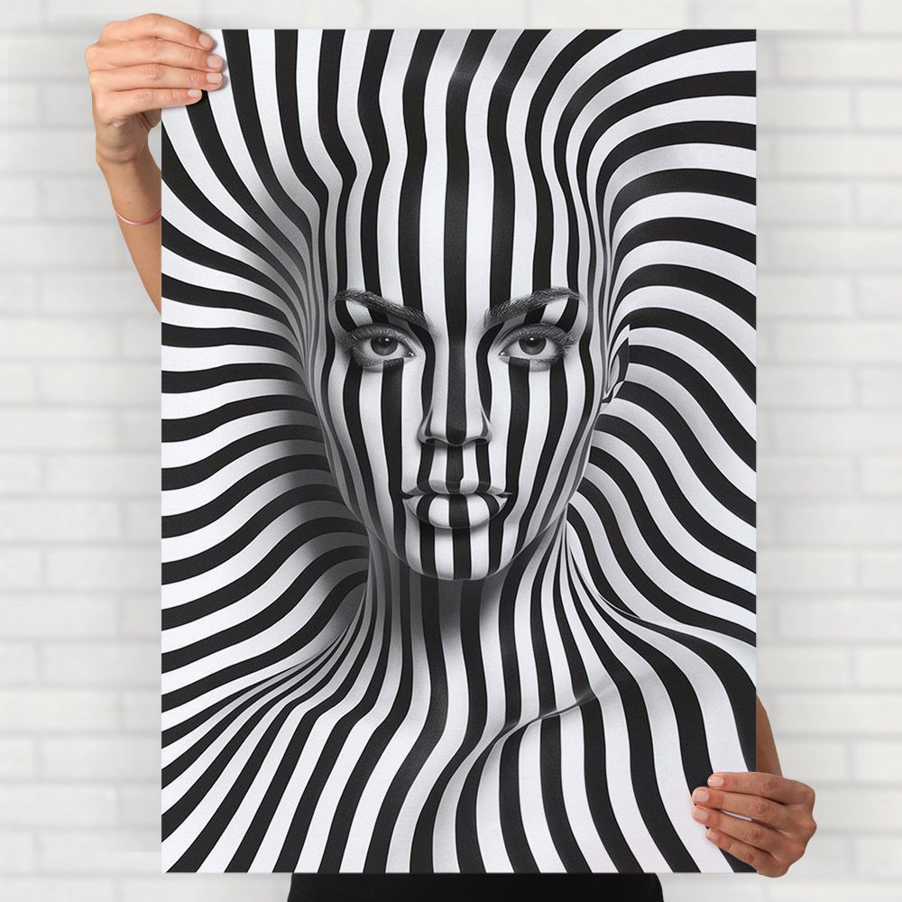 Illusion Abstract Poster - Posters