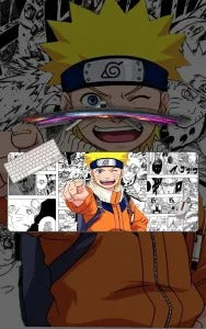 Naruto | Anime Mousepads | Custom Mousepads | Large Desk Mat/Mousepads | In Pakistan