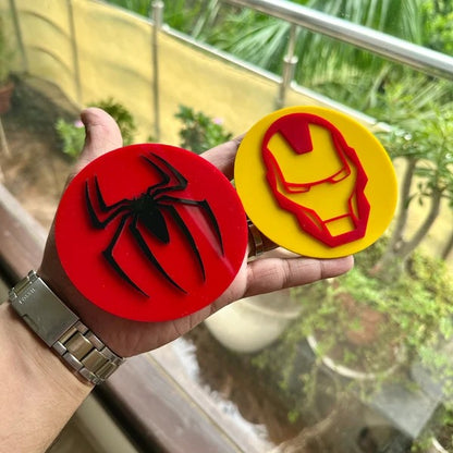 Marvel Icon Acrylic Signs (Set of 6)