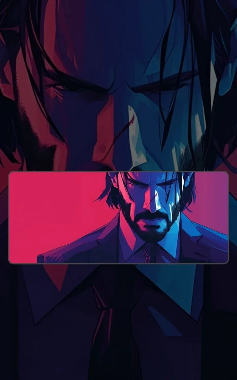 John Wick desk mat
