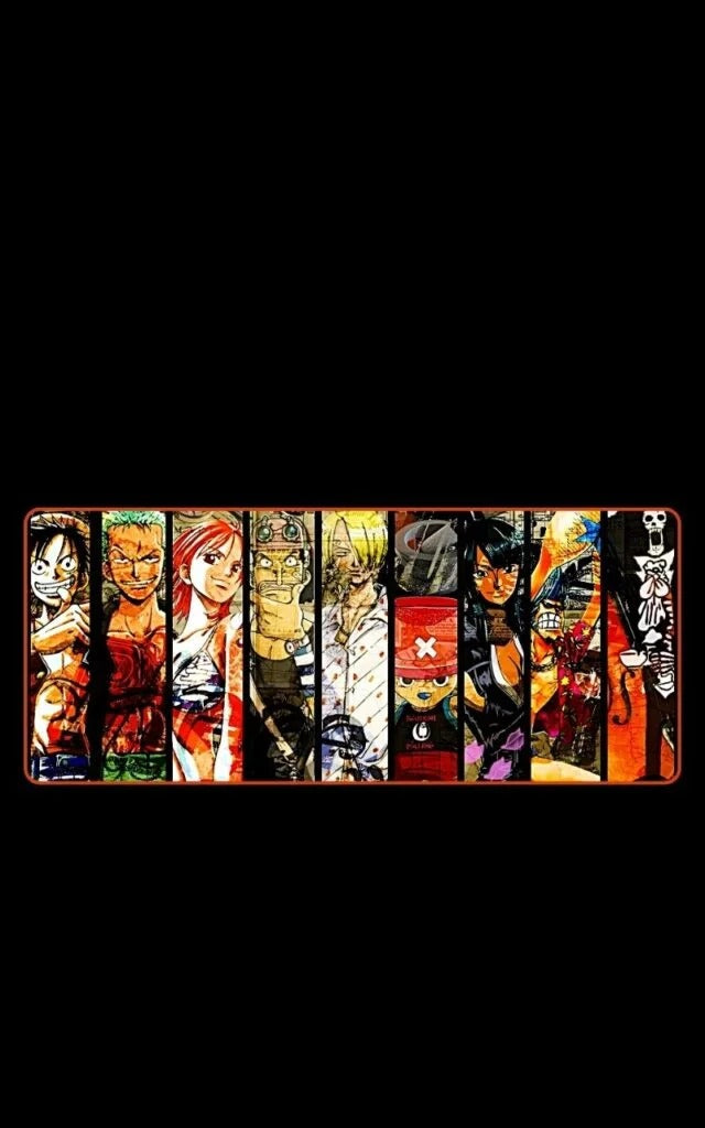 One Piece Characters desk mat