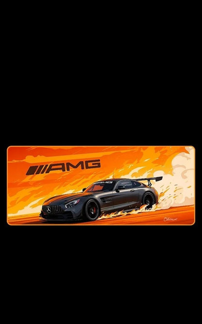 Mercedes Benz AMG GT desk mat