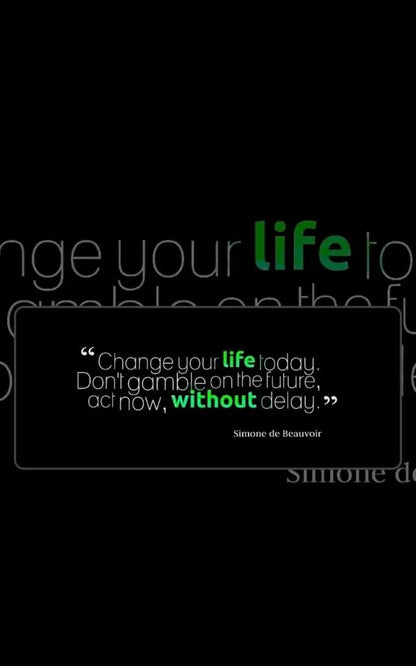 Change Your Life Today| Custom Mousepads | Large Desk Mat/Mousepads | In Pakistan