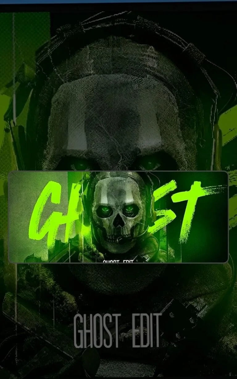 call of duty ghost desk mat