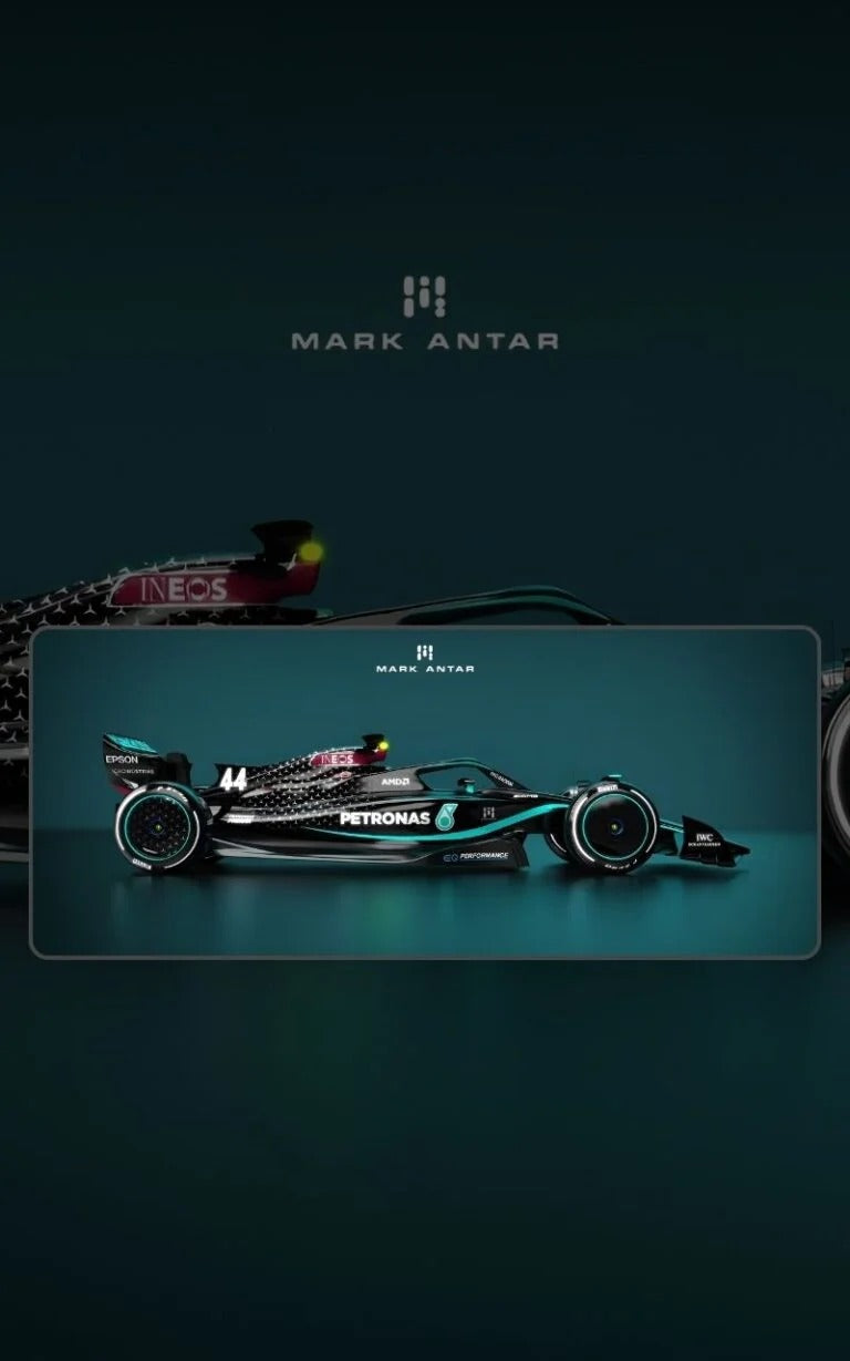 Mercedes AMG Petronas desk mat