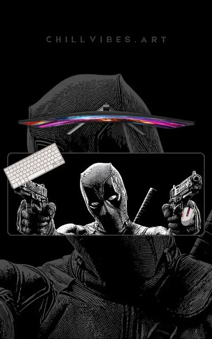 Deadpool | Movies & Series Mousepads | Custom Mousepads | Large Desk Mat/Mousepads | In Pakistan