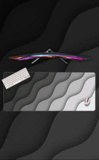 Shades Of Tide | Abstract Art Mousepads | Custom Mousepads | Large Desk Mat/Mousepads | In Pakistan
