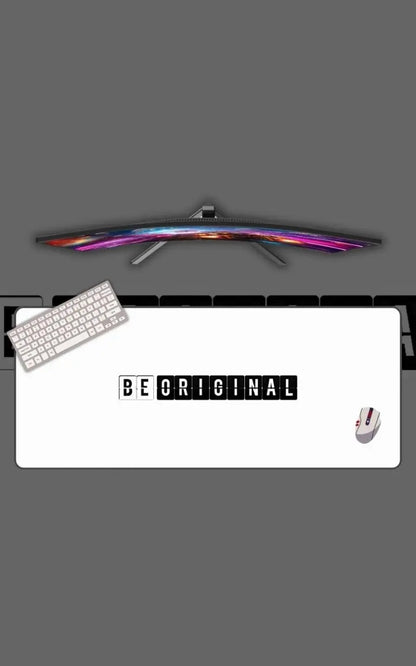 Be Original | Minimalist Mousepads | Custom Mousepads | Large Desk Mat/Mousepads | In Pakistan