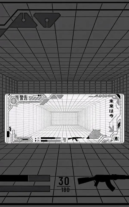 Hystar Cyberpunk Hud Blueprint | Gaming Mousepads | Custom Mousepads | Large Desk Mat/Mousepads | In Pakistan