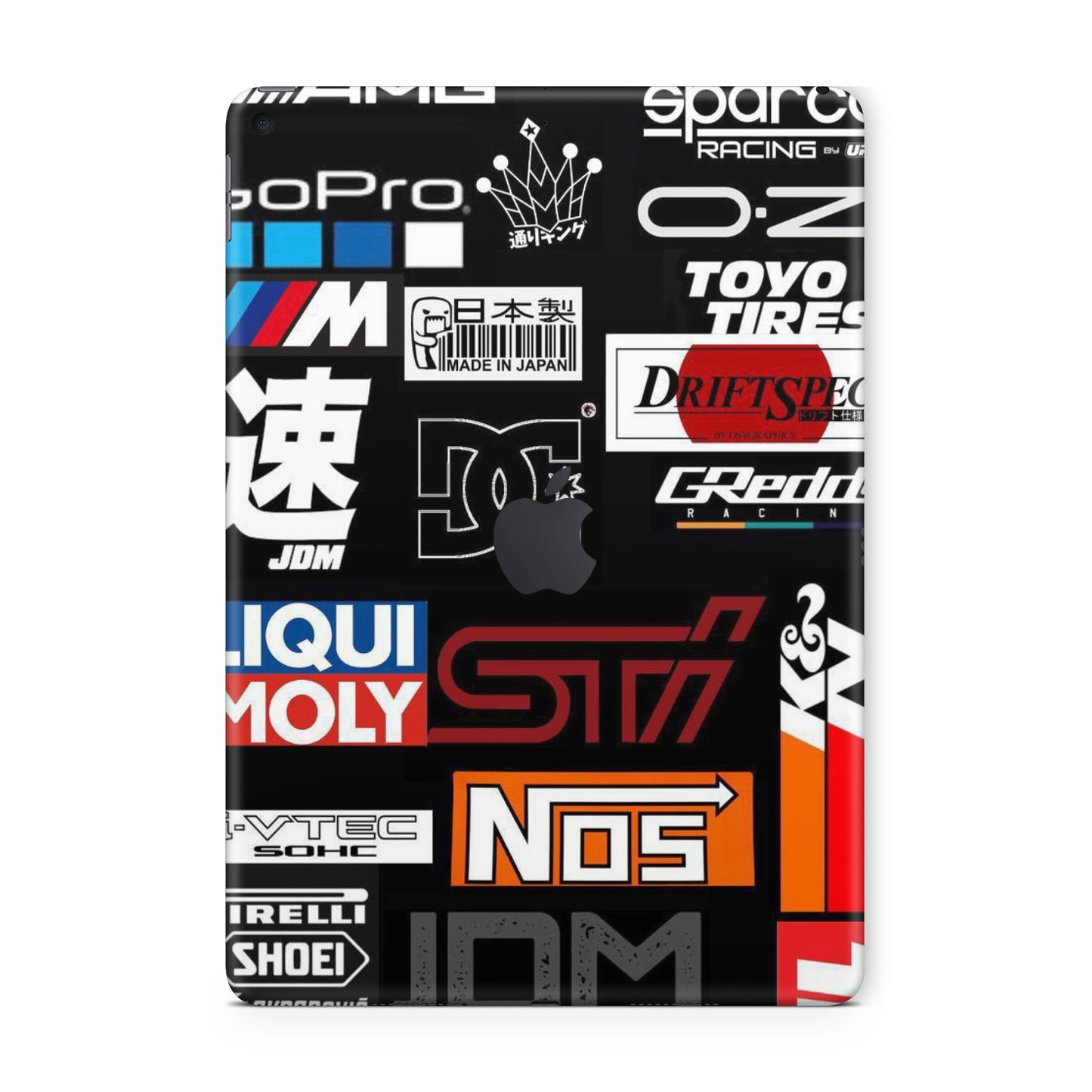 RaceCar Sticker Ipad Skin