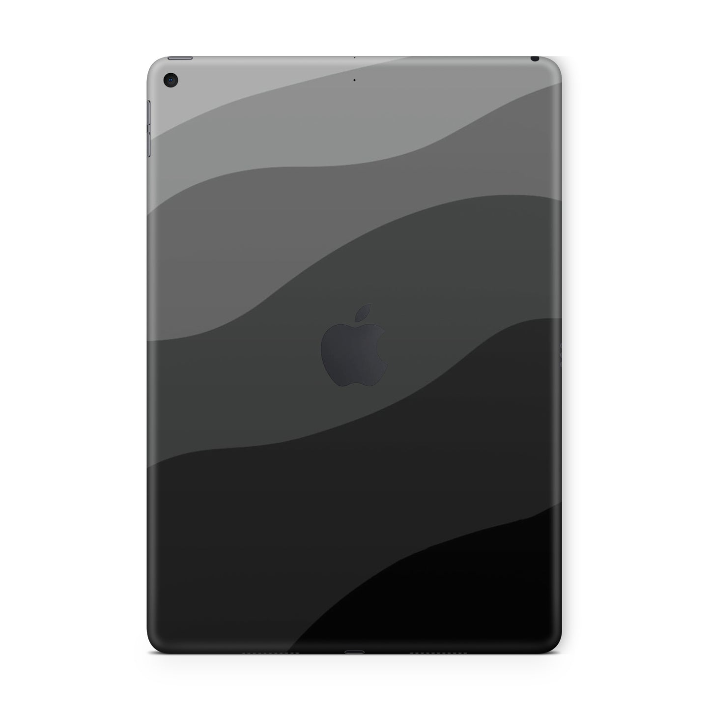 White & Black Camouflage Ipad Skins