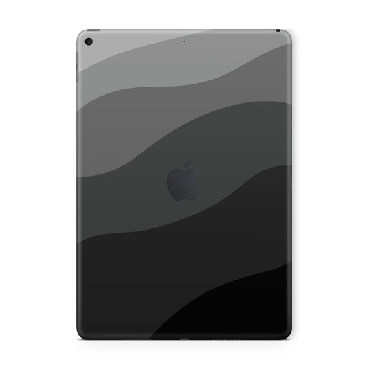 White & Black Camouflage Ipad Skins
