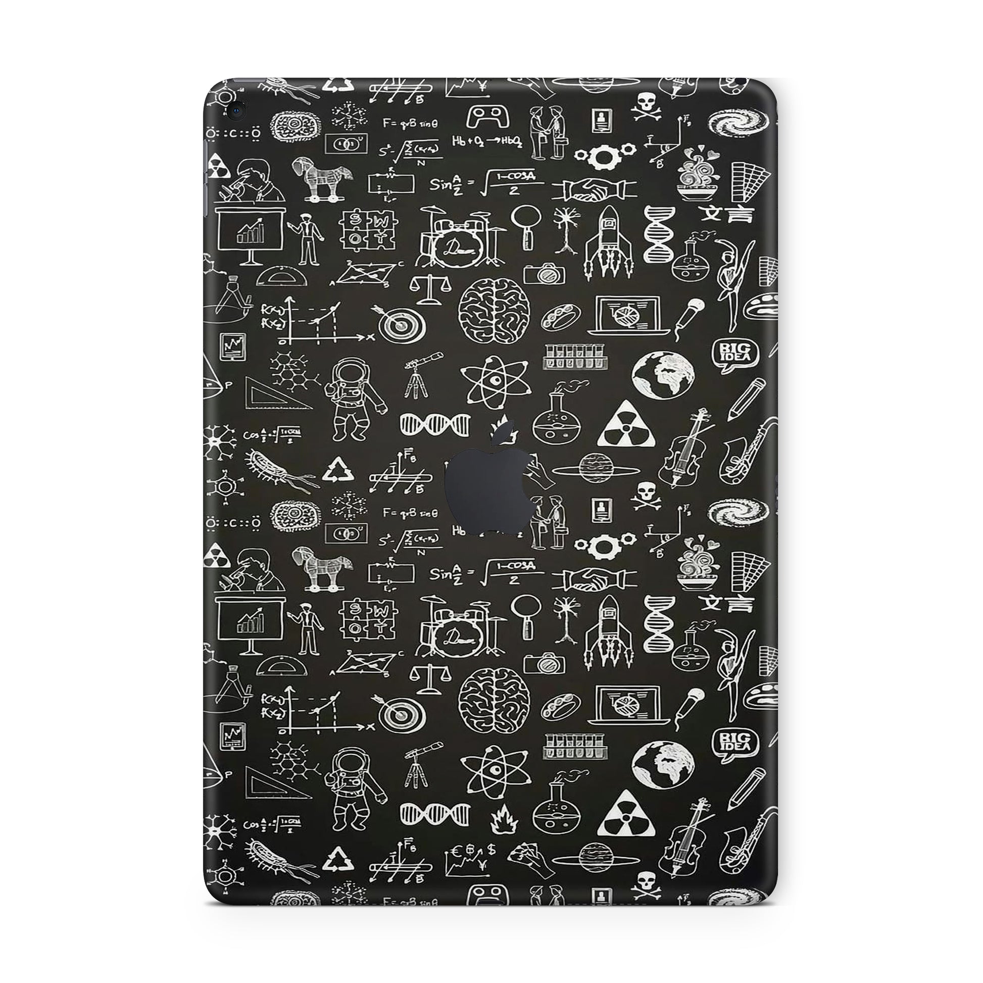 ipad skin case with scientific designs