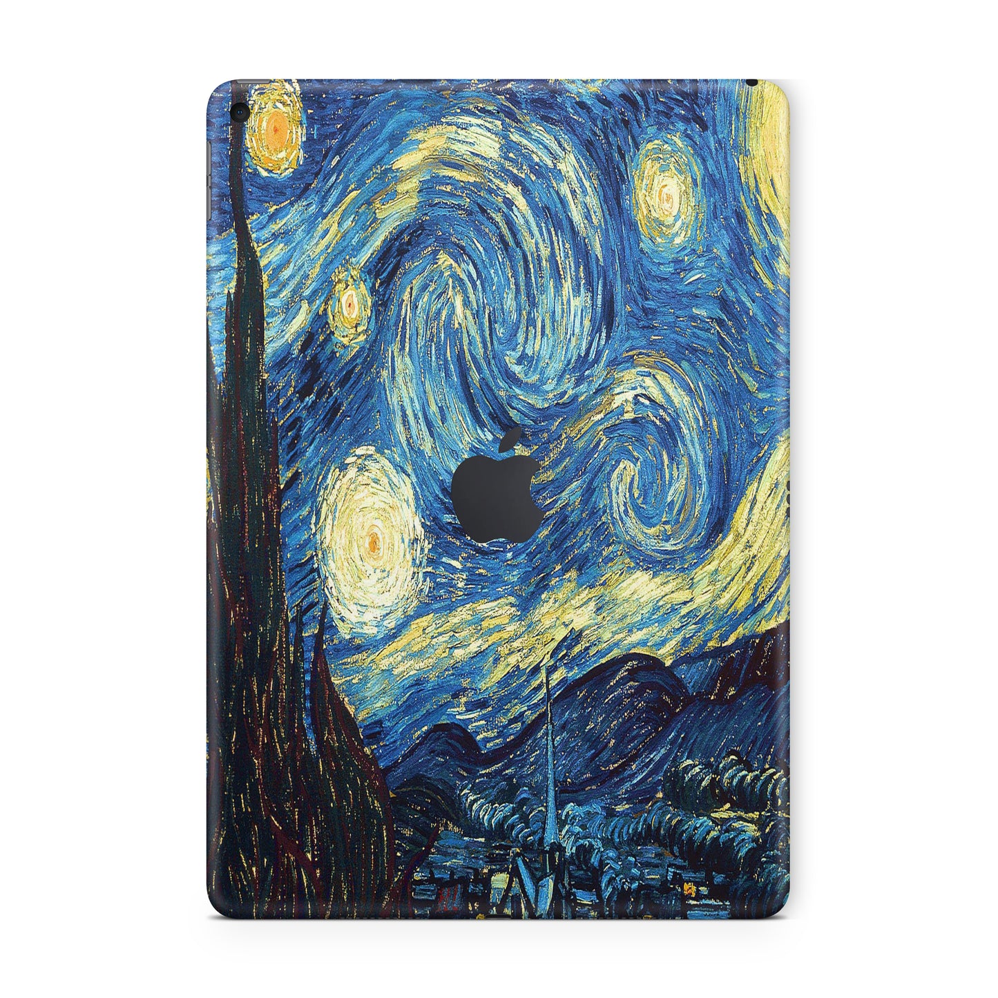 van gogh starry nights ipad skin/case