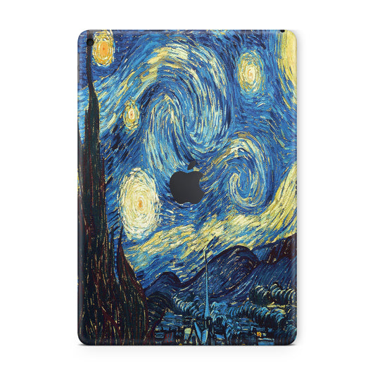 van gogh starry nights ipad skin/case