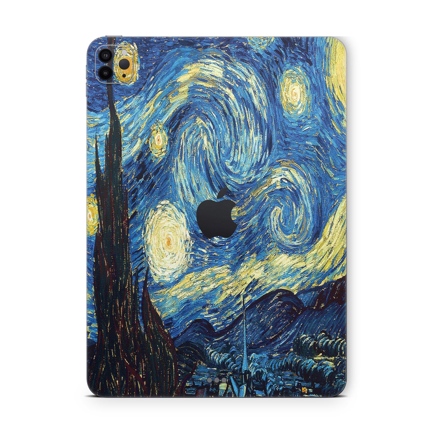 van gogh starry nights design ipad pro skin