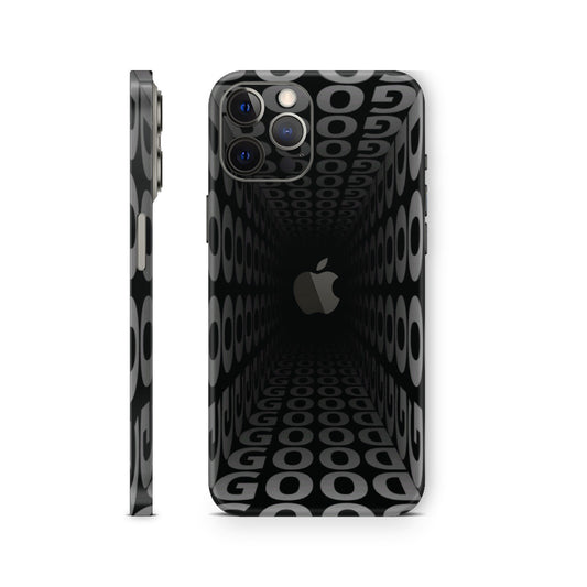 iphone skin with an illusion design