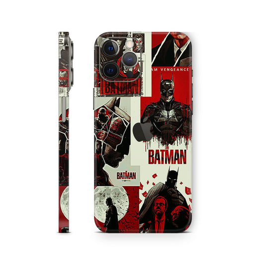 dc batman red iphone skin