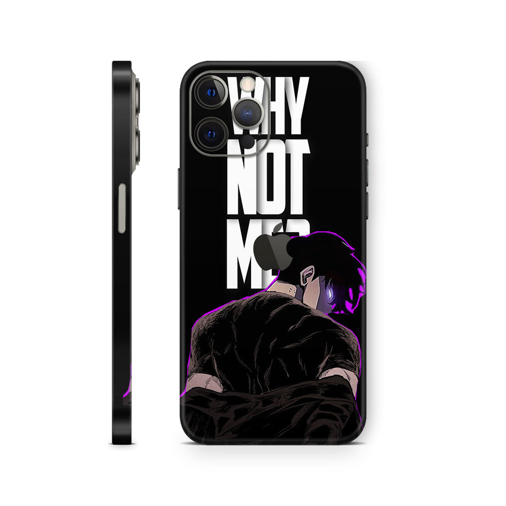 solo levelling sung jinwoo iphone skin