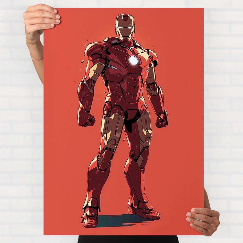 Iron Man Figure Poster - Posters