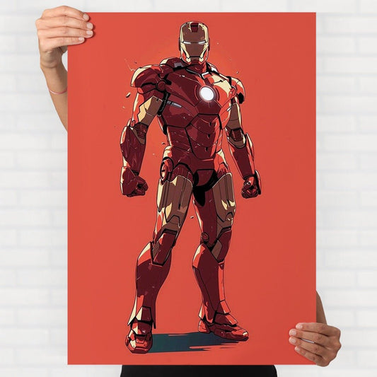 Iron Man Figure Poster - Posters