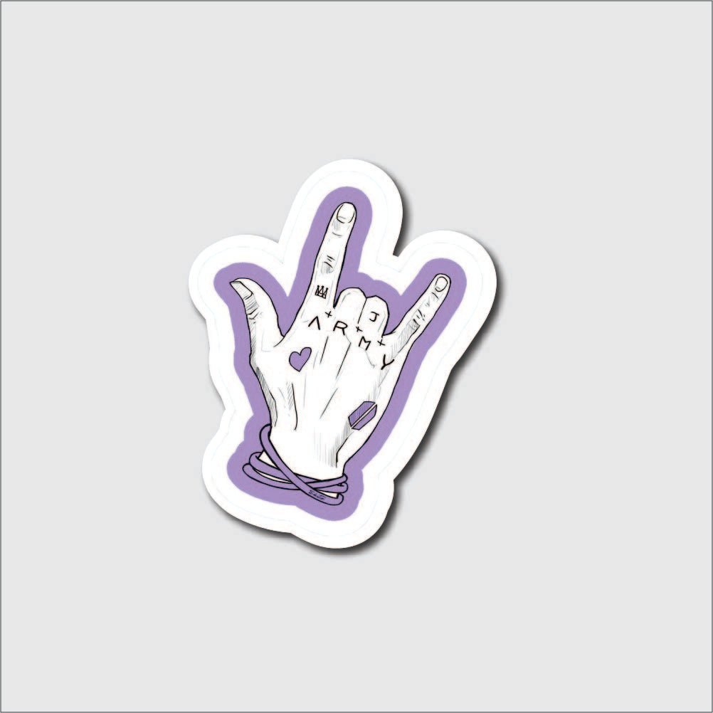 Jangkook Hand Sticker - sticker