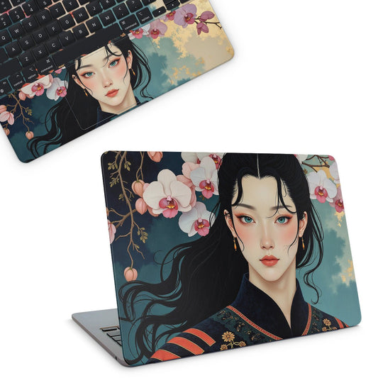 Japanese Girl Macbook Skin - macbook skins