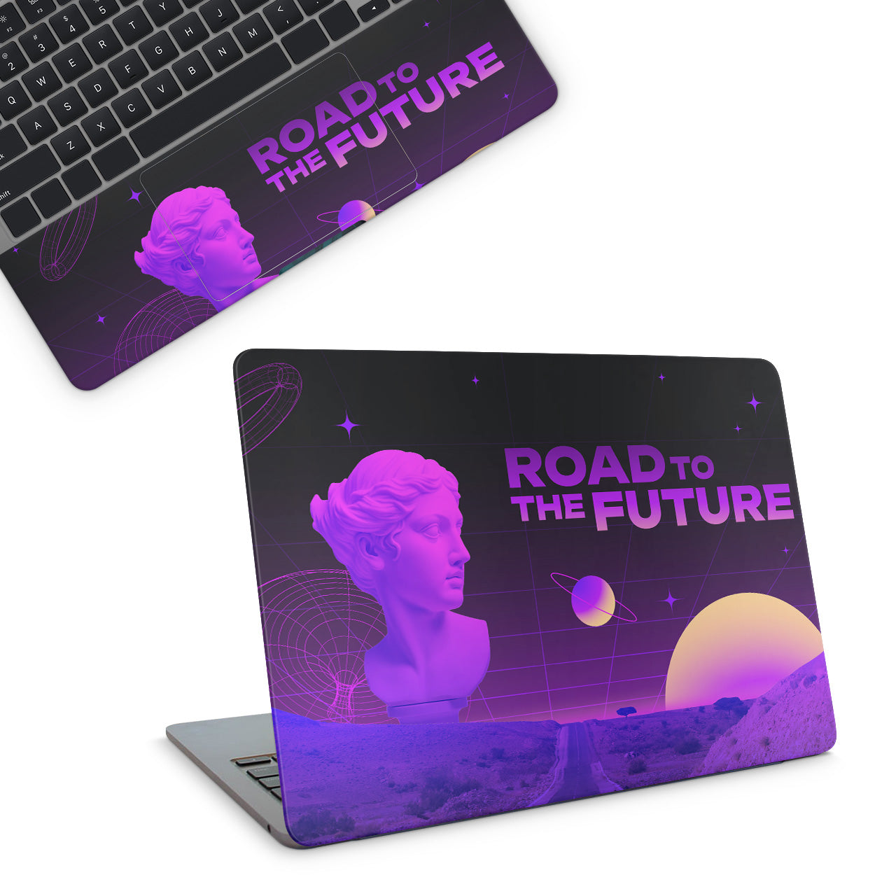 Retro Greek Laptop Skin