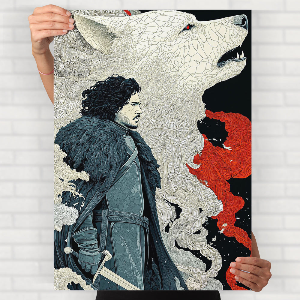 Jon Snow GOT Poster