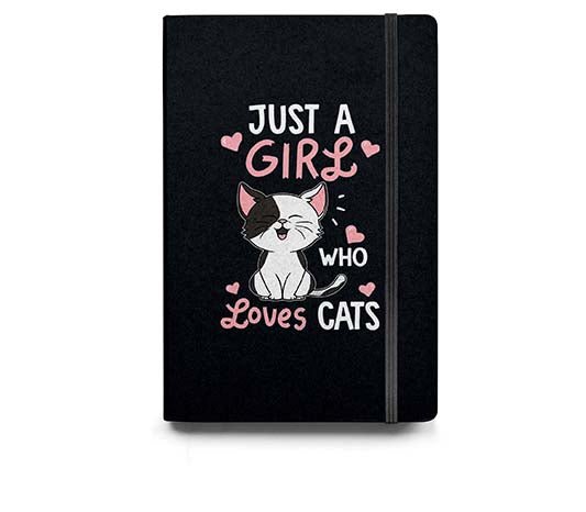 Just A Girl Who Loves Cats Diary - Diary