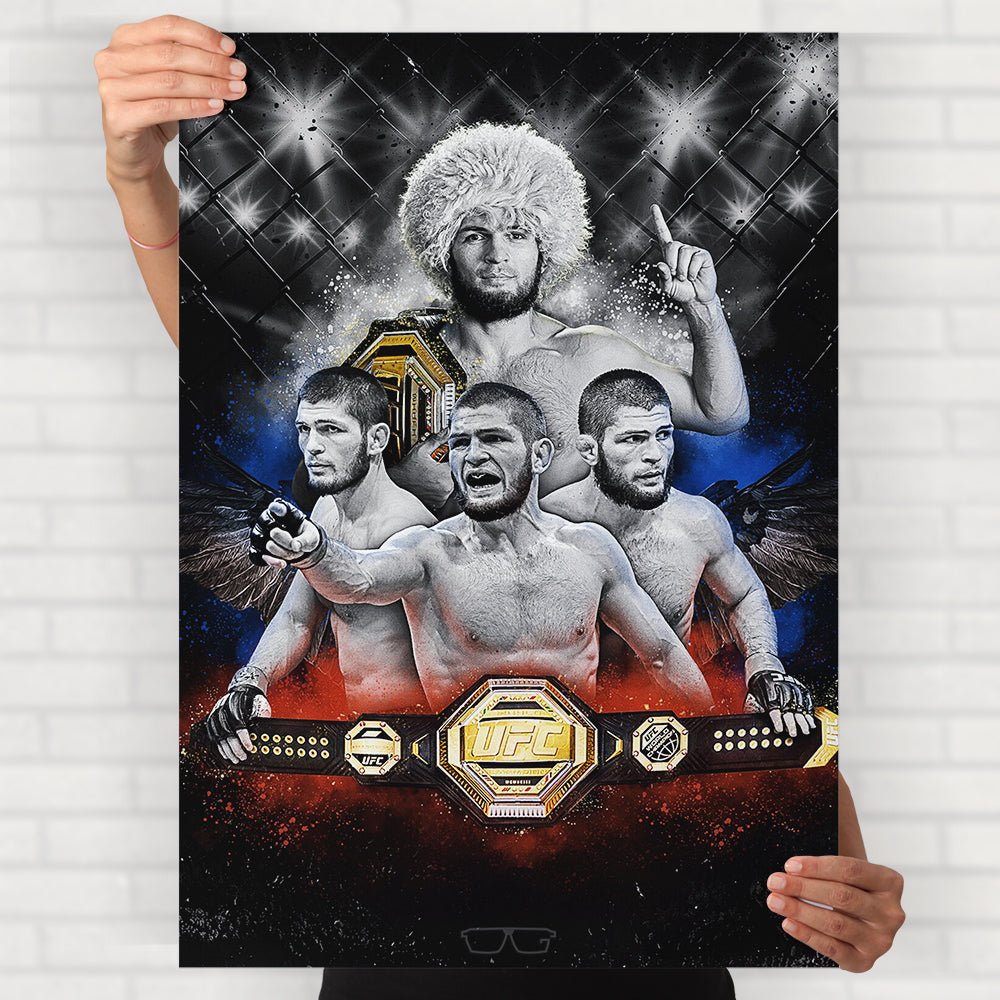 Khabib Nurmagomedov Poster - Posters