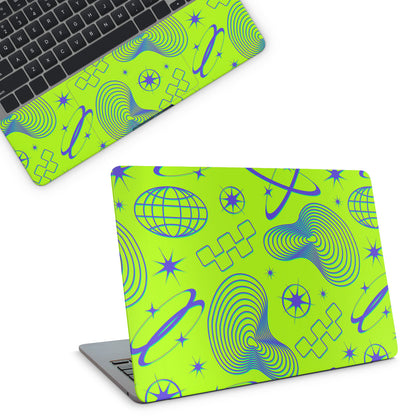 Green y2k Laptop Skin