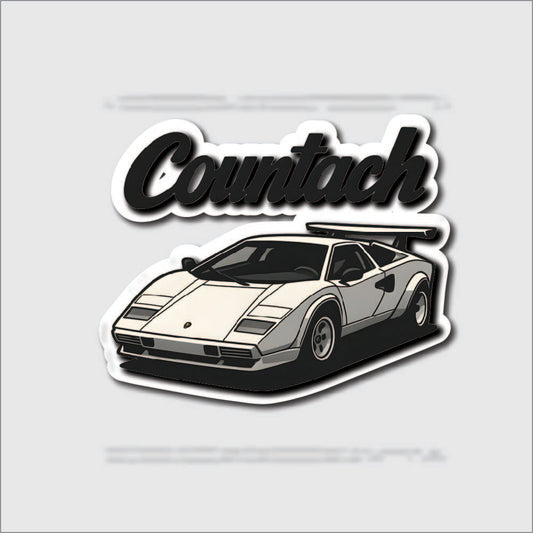 lamborghini Countach Sticker