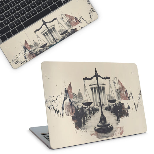 Legal Justice Laptop Skin - laptop skins