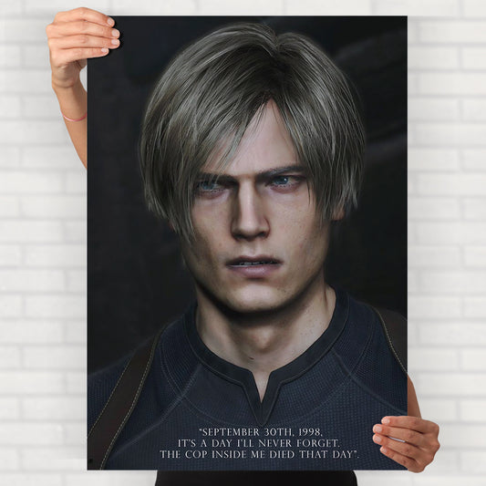 Leon S Kennedy Poster