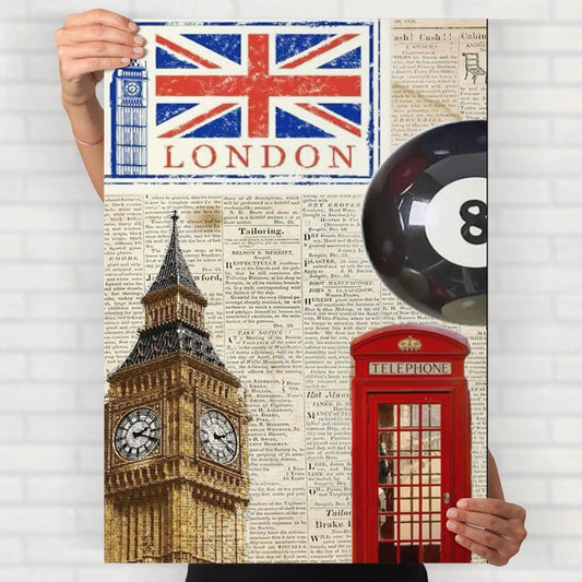 London Graphic Poster - Posters