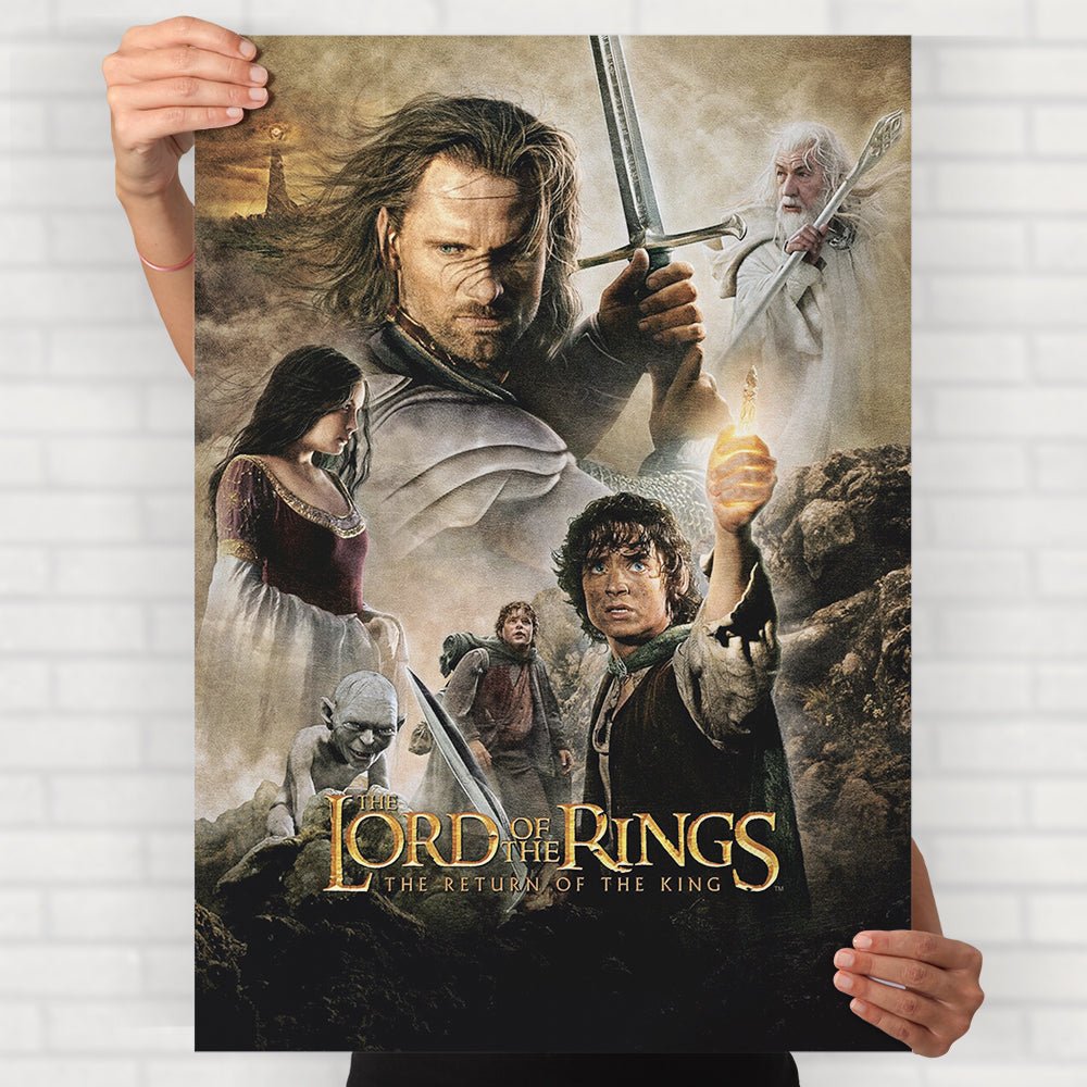Lord Of The Rings Game Poster - Posters