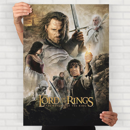 Lord Of The Rings Game Poster - Posters