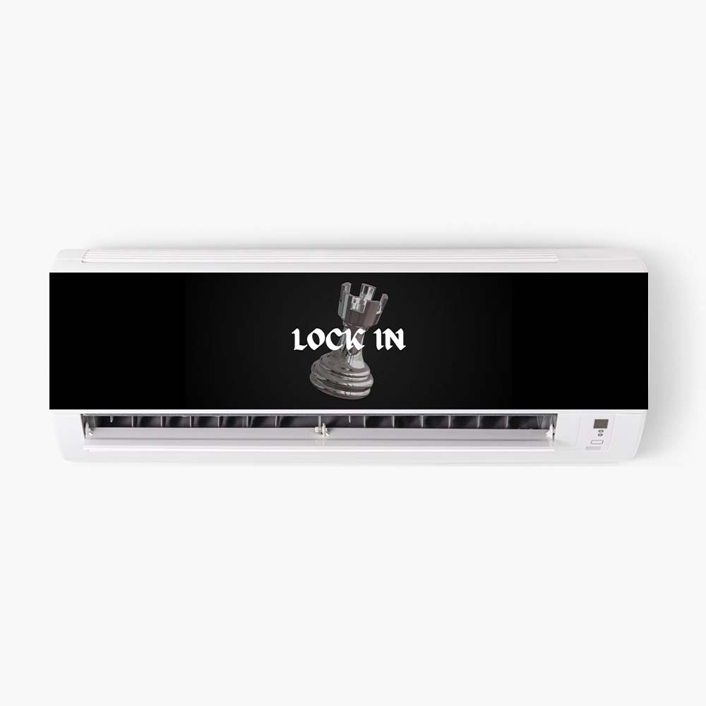 Lock In AC Sticker
