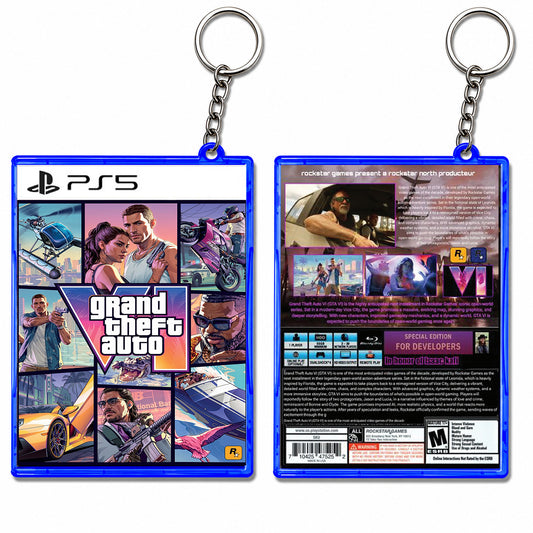 GTA 6 Keychain - Electroprintz.pk