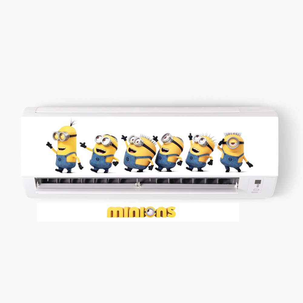 Minions AC Sticker