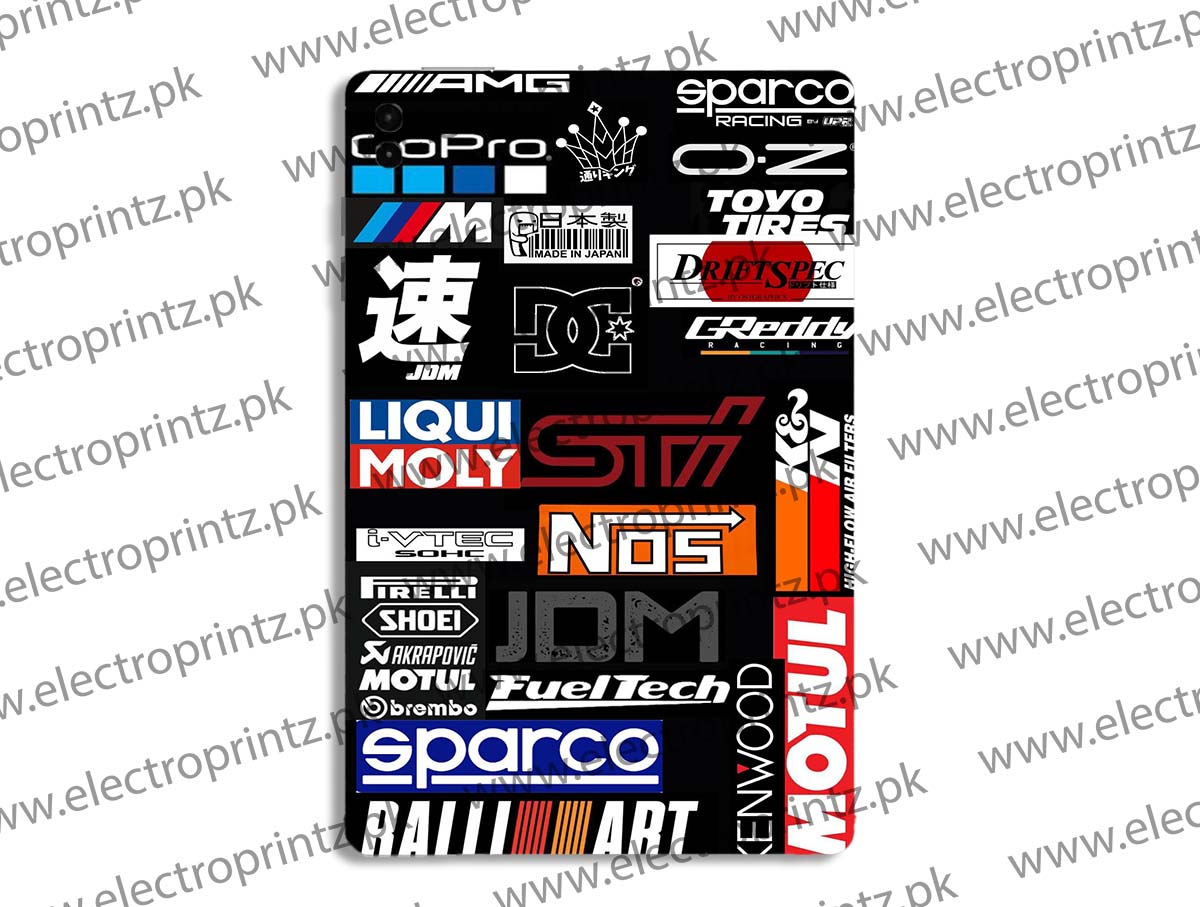 Car Graffiti Tablet Skin - Electroprintz.pk