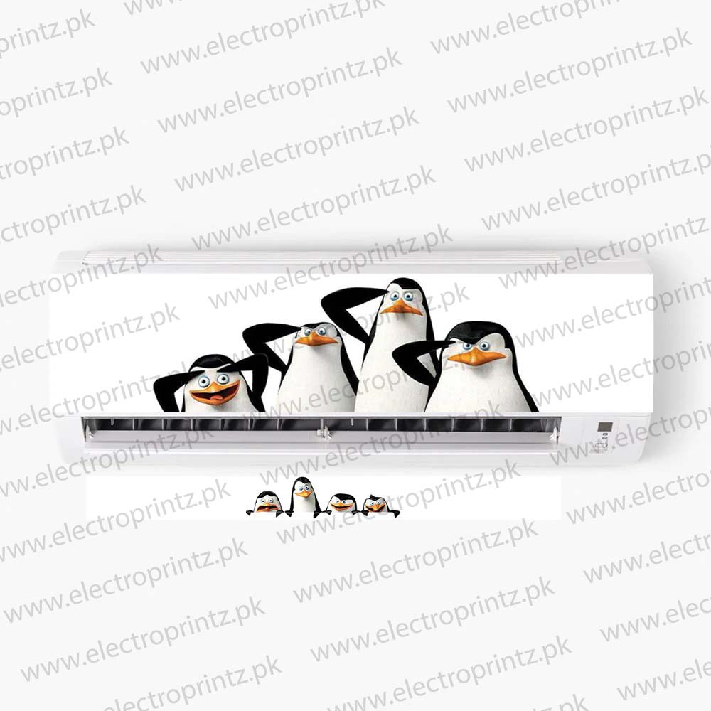 Madagascar Penguin AC Sticker - ac sticker
