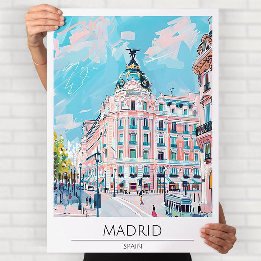 Madrid Poster - Posters