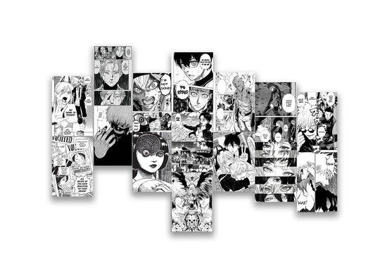 Manga Panels Posters Set (x15 A5) - Poster set