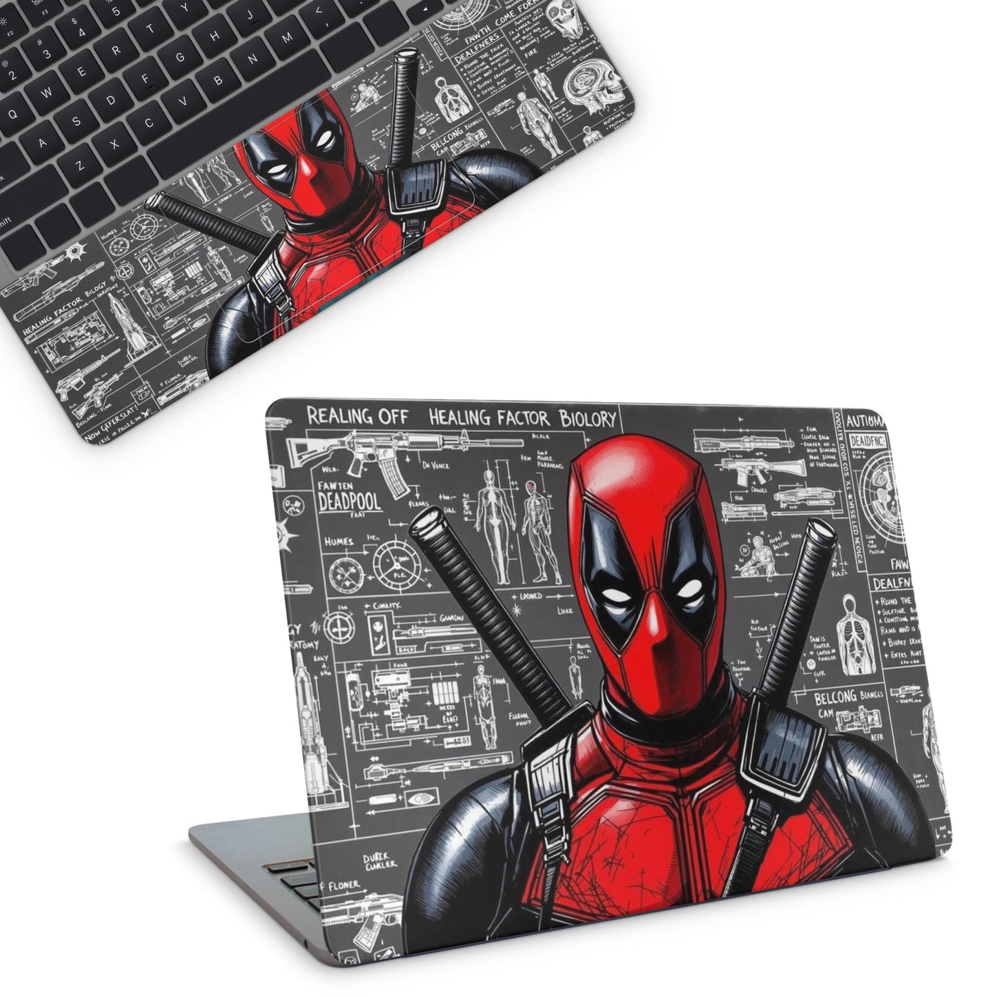 Marvel Deadpool Laptop Skin - laptop skins