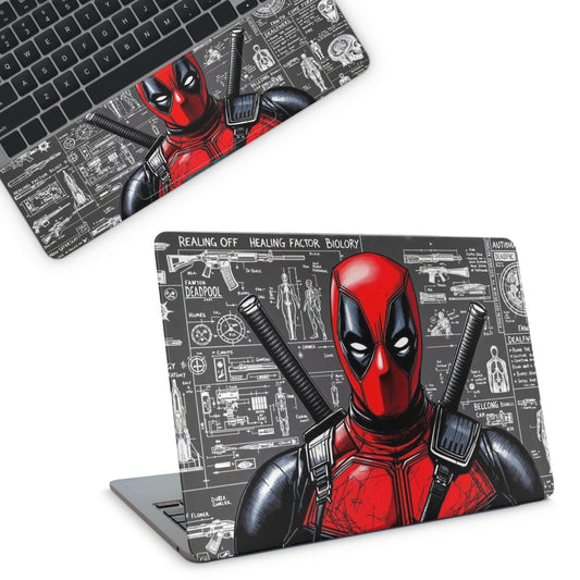 Marvel Deadpool Laptop Skin - laptop skins