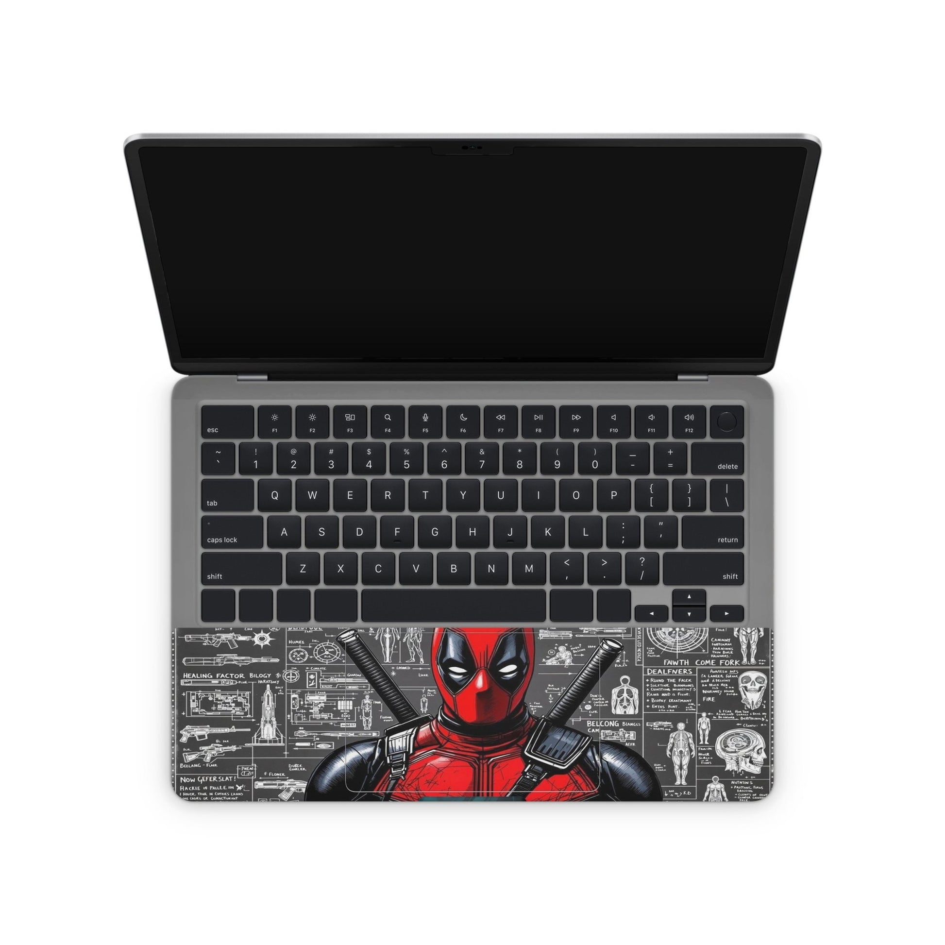 Marvel Deadpool Laptop Skin - laptop skins