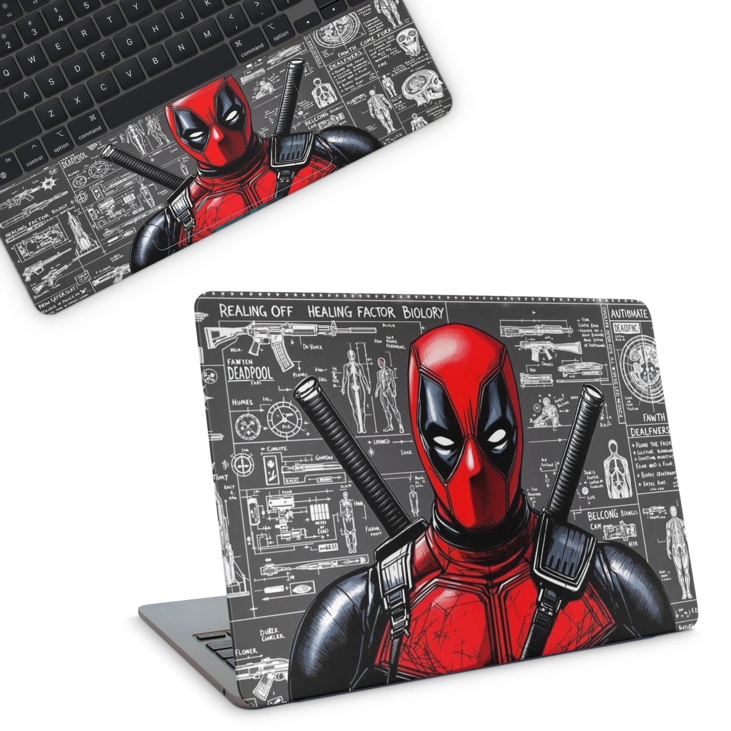Marvel Deeadpool Macbook Skin - macbook skins