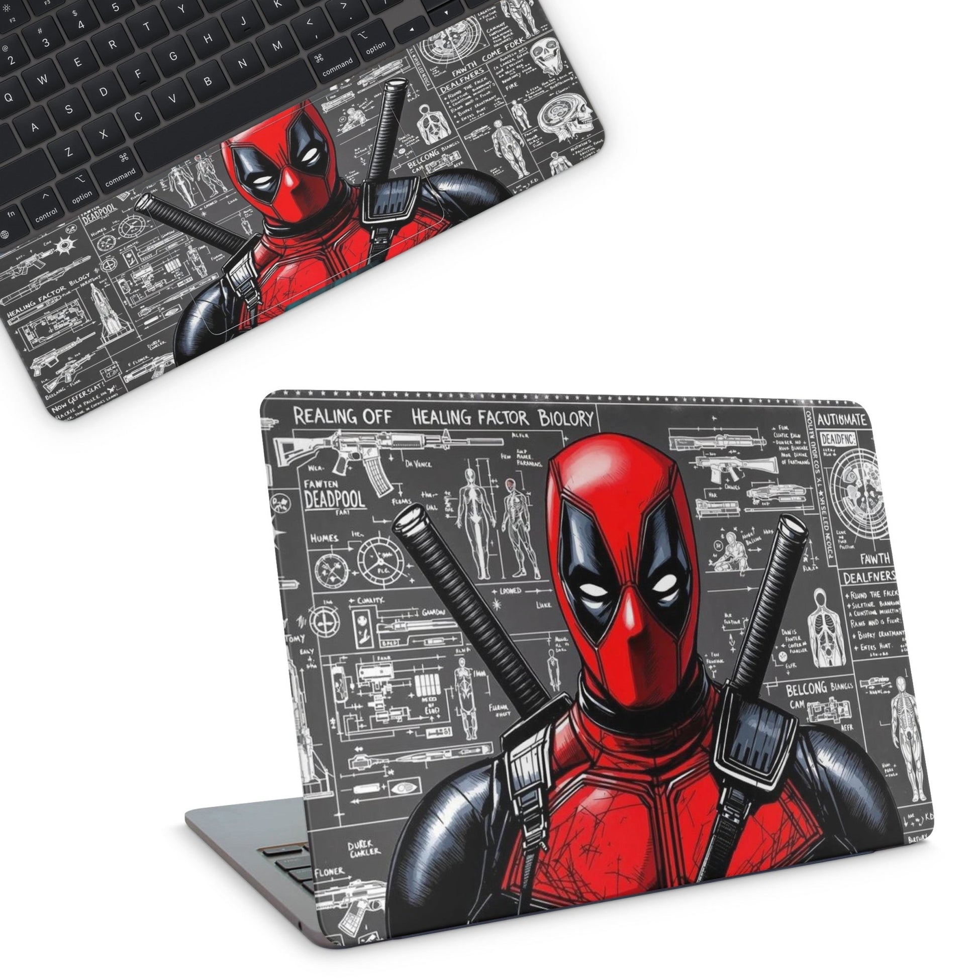 Marvel Deeadpool Macbook Skin - macbook skins